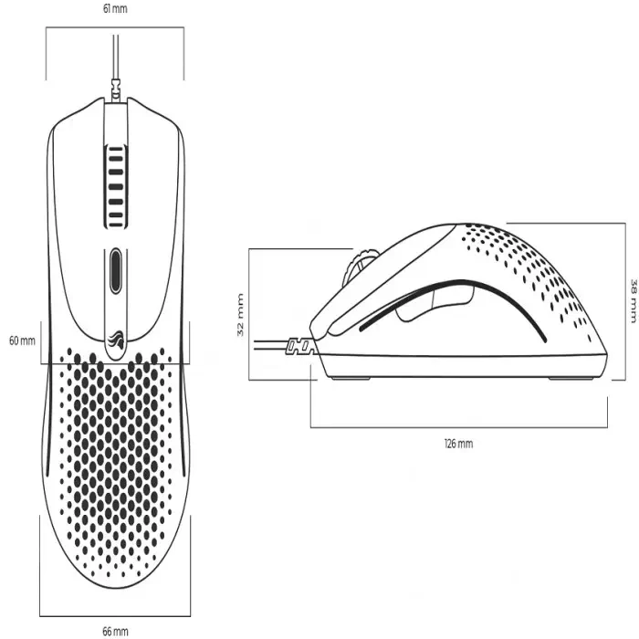 Glorious Model O 2 GLO-MS-OV2-MB Siyah Kablosuz Gaming Mouse