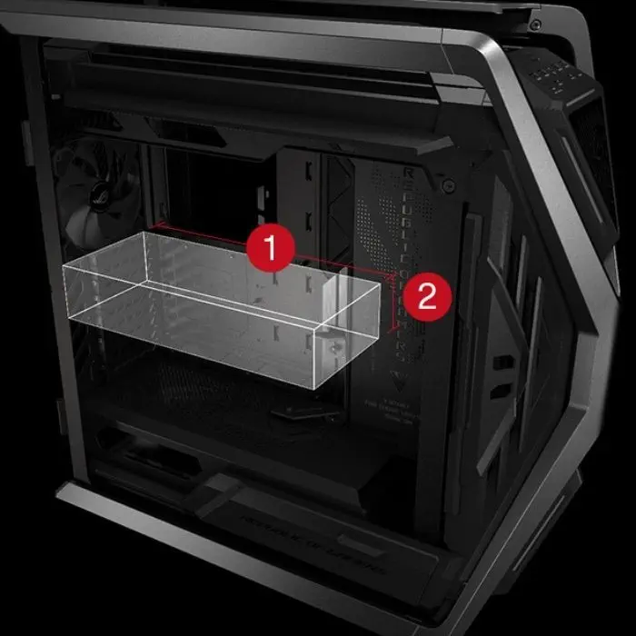 ASUS ROG Hiperion GR701 E-ATX Mid-Tower Gaming (Oyuncu) Kasa