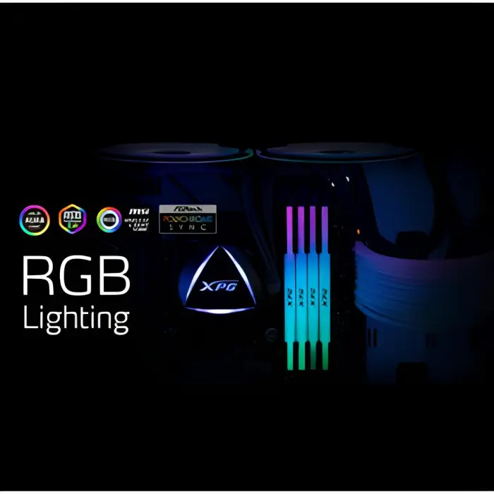 XPG Lancer RGB Black AX5U6000C3016G-DCLARBK 32GB DDR5 6000MHz Gaming Ram