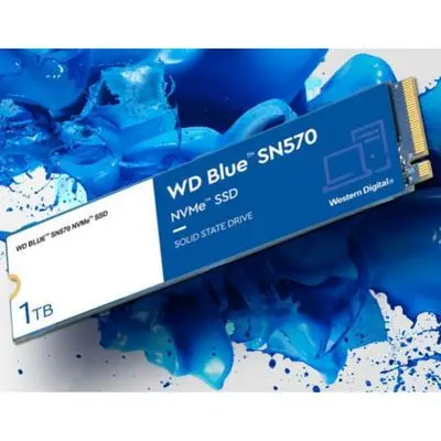 WD Blue SN570 WDS100T3B0C 1TB PCIe NVMe M.2 SSD Disk