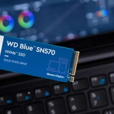 WD Blue SN570 WDS100T3B0C 1TB PCIe NVMe M.2 SSD Disk