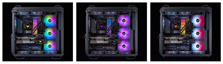 Asus Tuf Gaming TF120 ARGB Siyah Kasa Fanı