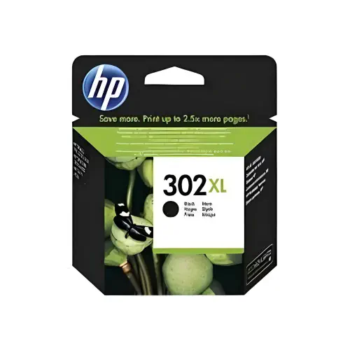 HP F6U68AE (302XL) Siyah Yüksek Kapasiteli Mürekkep Kartuş 