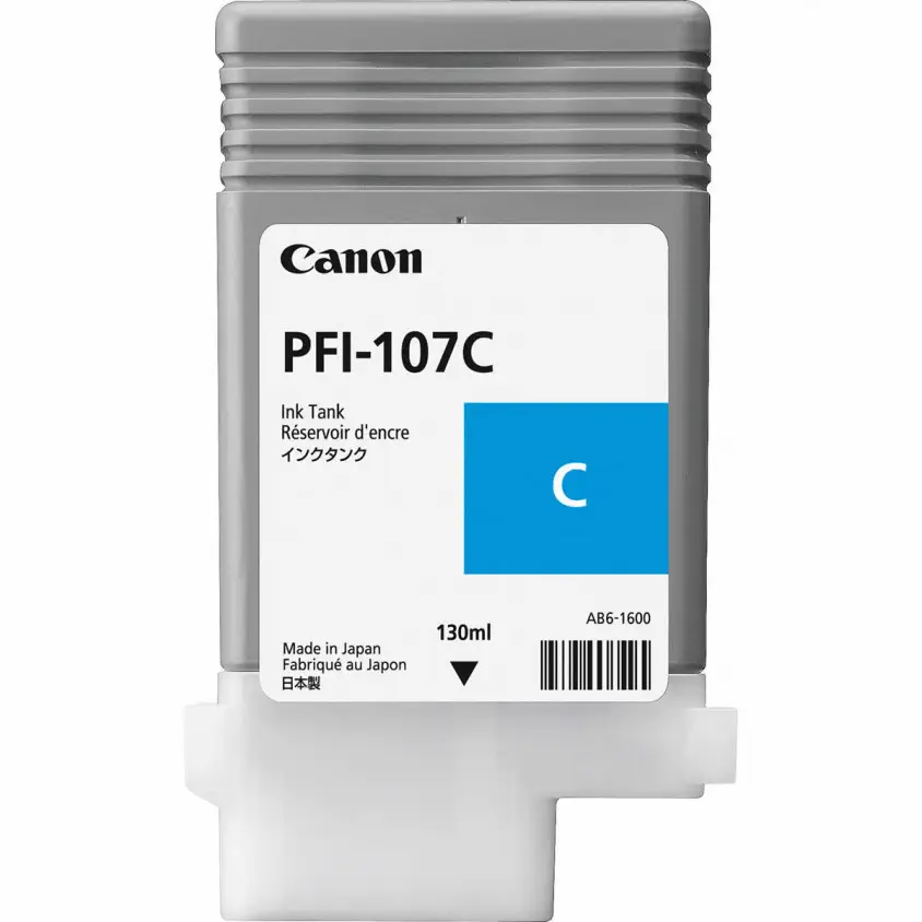 Canon PFI-107C 6706B001 IPF 670/ IPF 680 Mavi Kartuş