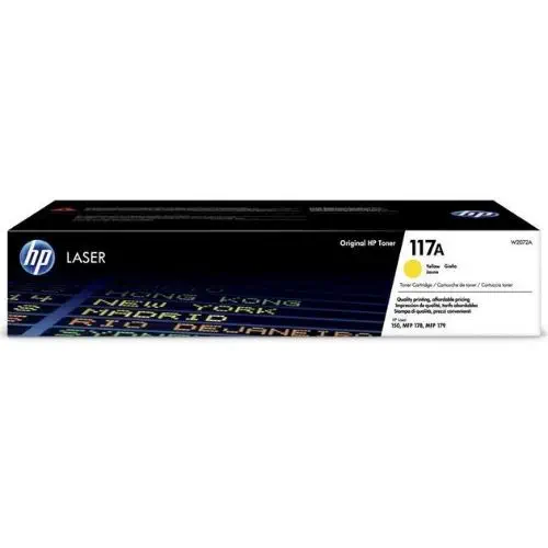 Hp W2072A (117A) Sarı Toner
