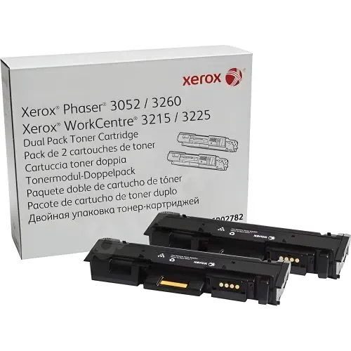 Xerox 106R02782 Phaser 3052/3260/WC 3215/3225 Siyah 2`li Toner