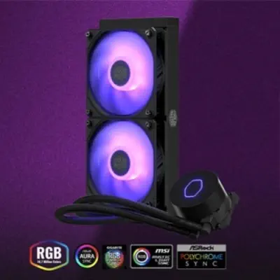 Cooler Master MasterLiquid ML240L V2 RGB MLW-D24M-A18PC-R2 İşlemci Sıvı Soğutucu