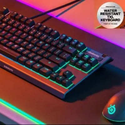 SteelSeries Apex 3 TKL Membrane Kablolu Gaming Klavye