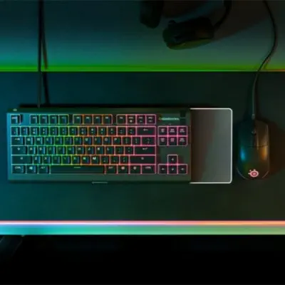 SteelSeries Apex 3 TKL Membrane Kablolu Gaming Klavye