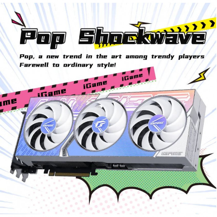 COLORFUL iGame RTX 4070 Ti Ultra 12GB GDDR6X 192Bit W OC-V Ekran Kartı