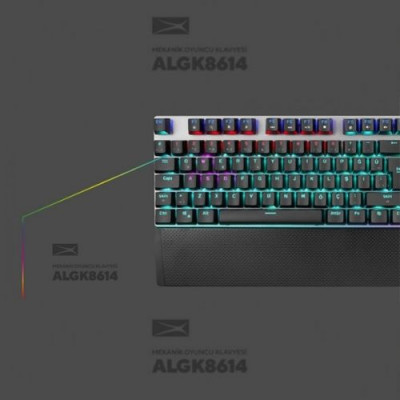 Altec Lansing ALGK8614GR Mekanik Kablolu Gaming Klavye