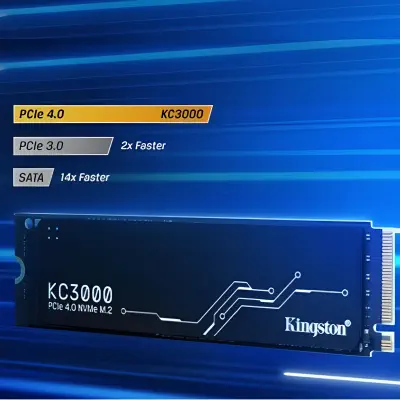 Kingston KC3000 SKC3000S/1024G 1TB PCIe NVMe M.2 SSD Disk