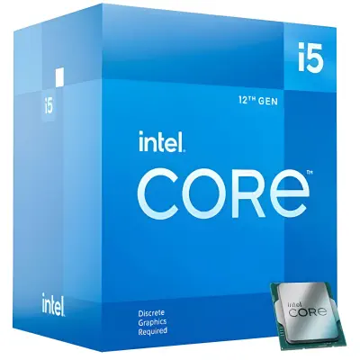 Intel Core i5-12400F 2.50GHz 6 Çekirdek 18MB L3 Önbellek Soket 1700 İşlemci