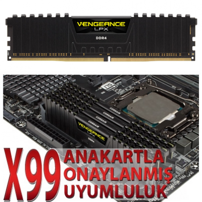 Corsair CMK16GX4M2E3200C16 Ram Bellek