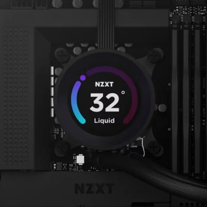 NZXT Kraken Elite RL-KN24E-B1 240mm LCD Siyah İşlemci Sıvı Soğutucu