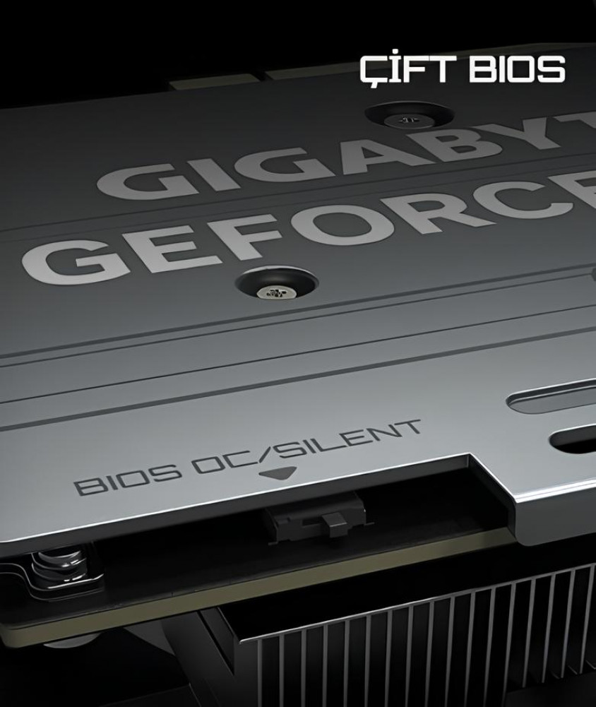 Gigabyte RTX 4060 Gaming 8G OC GDDR6 128Bit Ekran Kartı