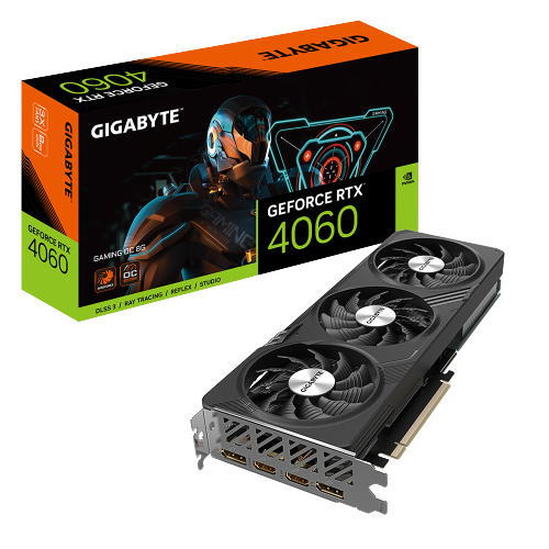 Gigabyte RTX 4060 Gaming 8G OC GDDR6 128Bit Ekran Kartı