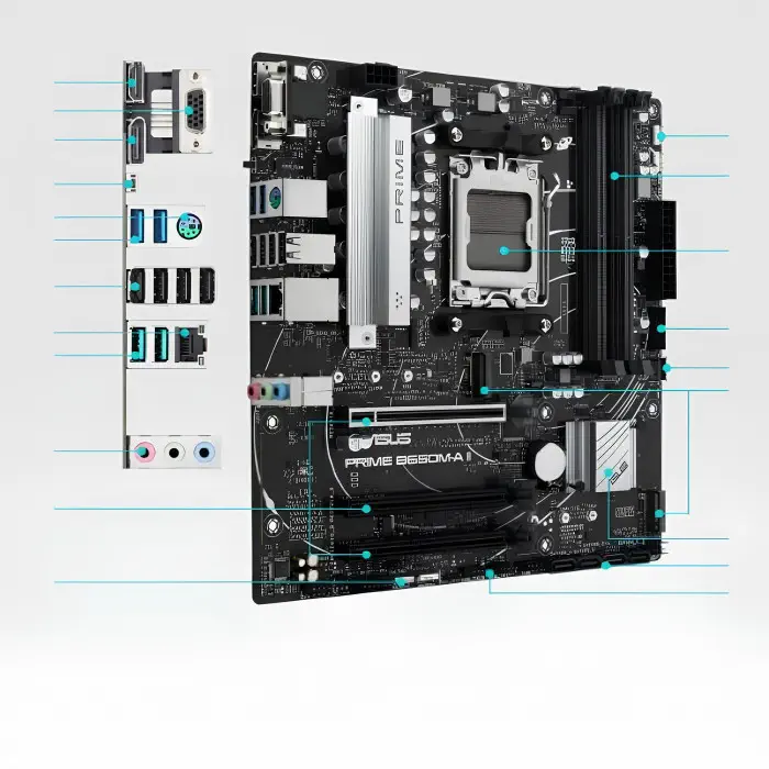 ASUS Prime B650M-A II Gaming Anakart