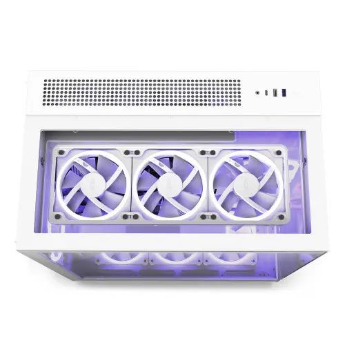 NZXT H Series H9 Elite CM-H91EW-01 Mat Beyaz Mid Tower Gaming Kasa