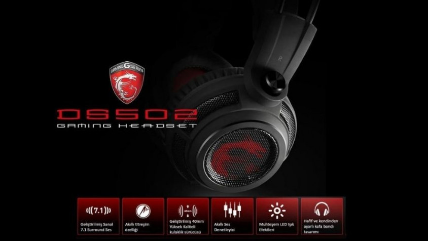 MSI DS502 Kablolu Gaming Kulaklık