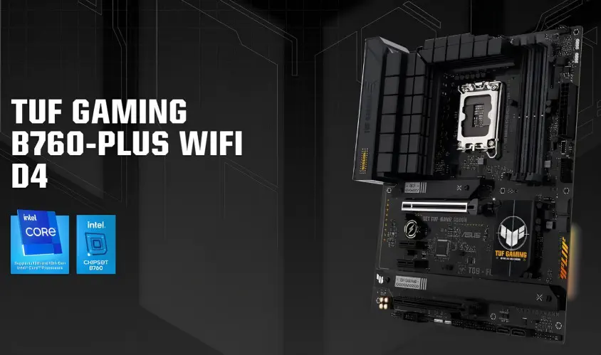 ASUS TUF Gaming B760-Plus WIFI D4 Gaming Anakart