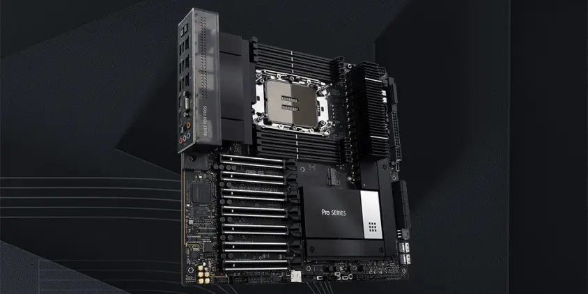 ASUS PRO WS W790E-SAGE SE Intel W790 Soket LGA4677 DDR5 6800MHz EEB Anakart