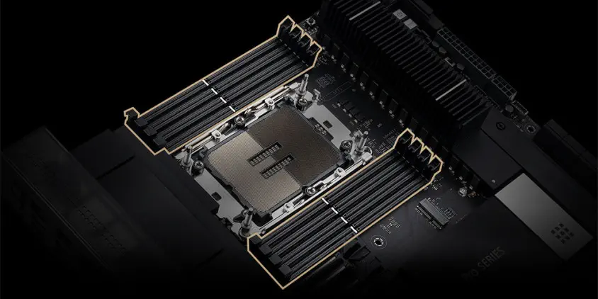ASUS PRO WS W790E-SAGE SE Intel W790 Soket LGA4677 DDR5 6800MHz EEB Anakart