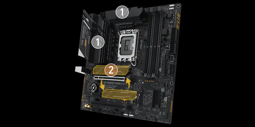 ASUS TUF GAMING B760M-E D4 PROTECTION Armoury Crate AI Suite 3 Anakart
