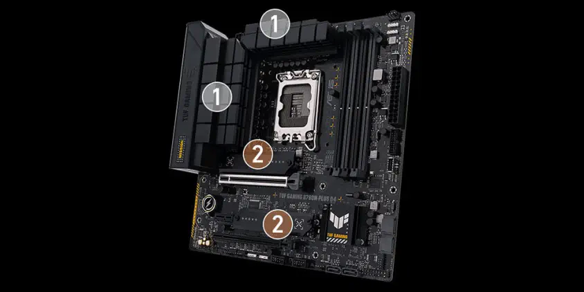 ASUS TUF Gaming B760M-Plus D4 Gaming Anakart