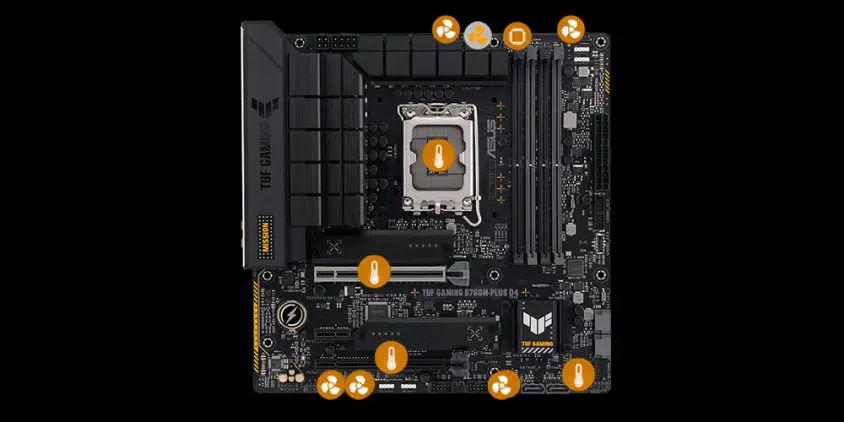 ASUS TUF Gaming B760M-Plus D4 Gaming Anakart