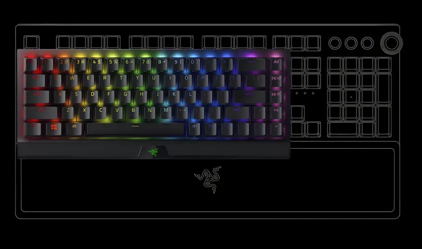 Razer Blackwidow V3 Mini Green Switch Kablosuz Gaming Klavye - RZ03-03891400-R3M1