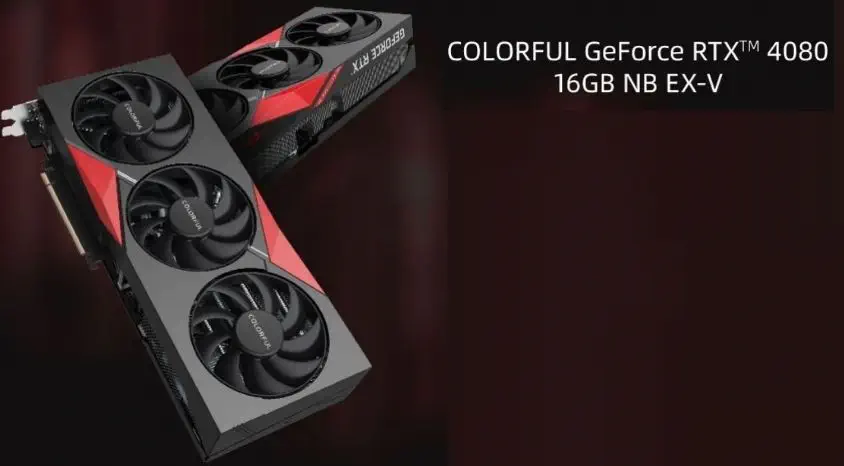 COLORFUL RTX 4080 16GB NB EX-V GDDR6X 256Bit DX12 Gaming Ekran Kartı