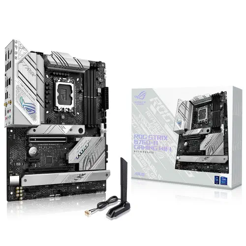 ASUS ROG STRIX B760-A Gaming Wifi Intel B760 Soket 1700 DDR5 7200(OC)MHz ATX Gaming Anakart
