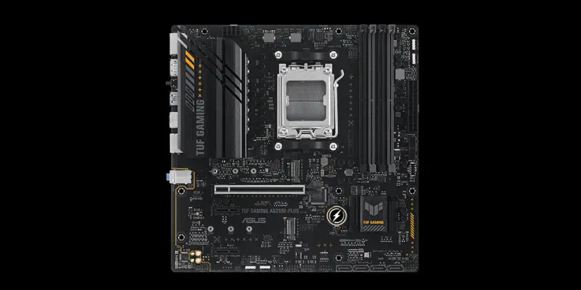 ASUS TUF Gaming A620M-PLUS AMD A620 Soket AM5 DDR5 6400(OC)MHz mATX Anakart