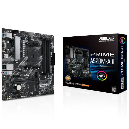 Asus Prime A520M-A II/CSM Mikro ATX Anakart