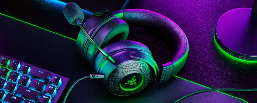 Razer Kraken V3 Hypersense Siyah Kablolu Gaming Kulaklık