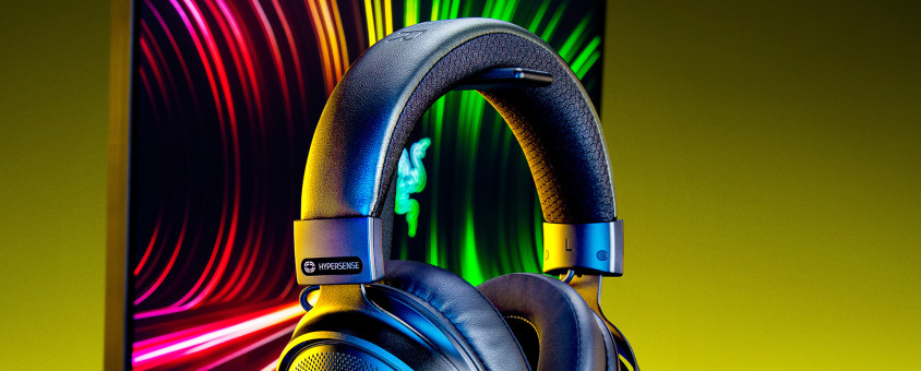 Razer Kraken V3 Hypersense Siyah Kablolu Gaming Kulaklık