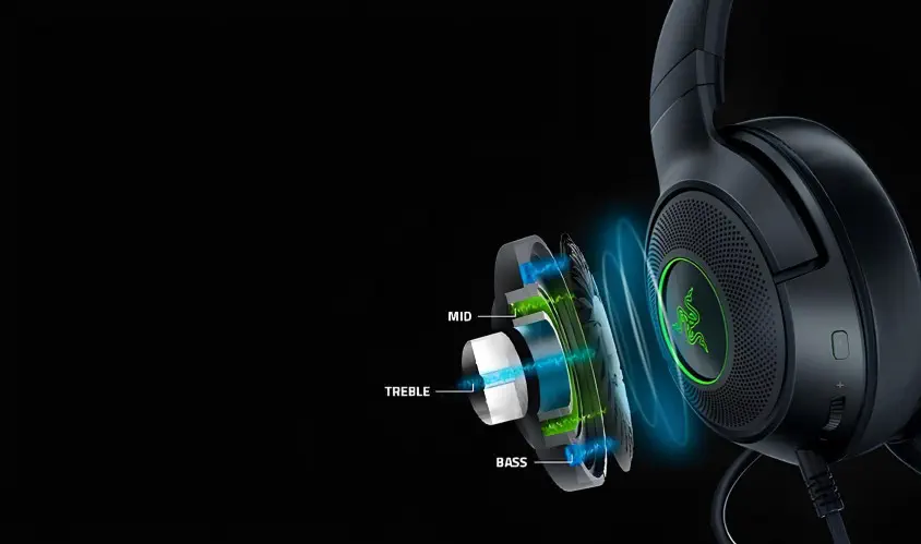 Razer Kraken V3 X Siyah Kablolu Gaming (Oyuncu) Kulaklık