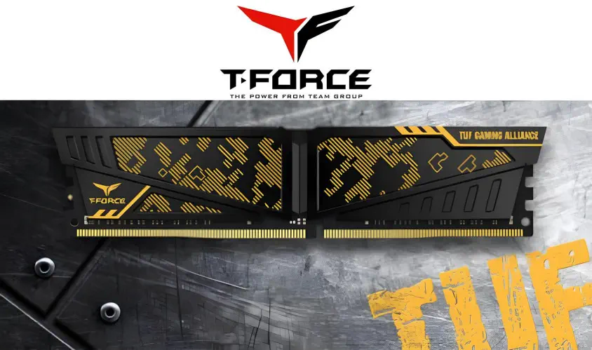 Team T-Force Vulcan TUF Gaming Alliance 16GB DDR4 3600MHz Gaming Ram