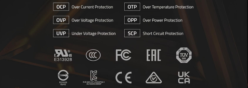 Gigabyte GP-UD850GMPG5 Power Supply