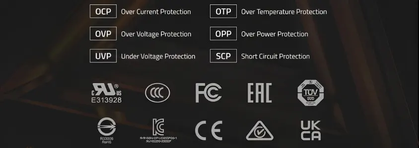 Gigabyte GP-UD850GMPG5 Power Supply