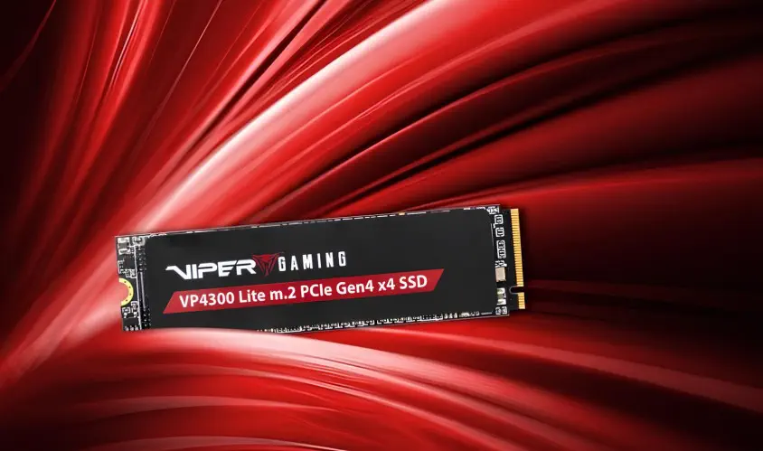 Patriot Viper VP4300 Lite 1TB 7400/6400MB/s NVMe M.2 SSD Disk