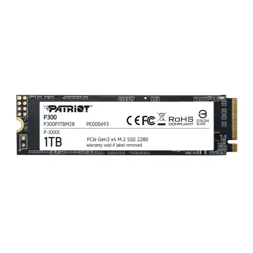 Patriot P300 P300P1TBM28 1TB NVMe M.2 SSD Disk