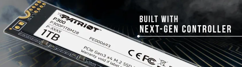 Patriot P300 P300P1TBM28 1TB NVMe M.2 SSD Disk