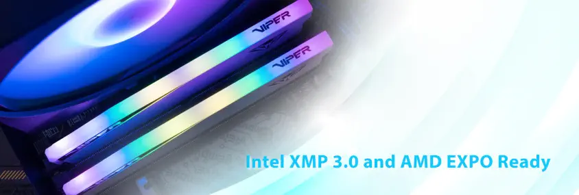 Patriot Viper Elite 5 RGB 16GB (1x16GB) DDR5 6000MHz CL42 Gaming Ram
