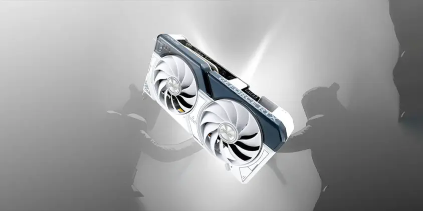 ASUS DUAL-RTX4060TI-O8G-WHITE 8GB GDDR6 Ekran Kartı