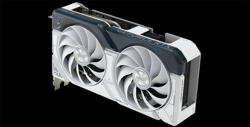 ASUS DUAL-RTX4060TI-O8G-WHITE 8GB GDDR6 Ekran Kartı