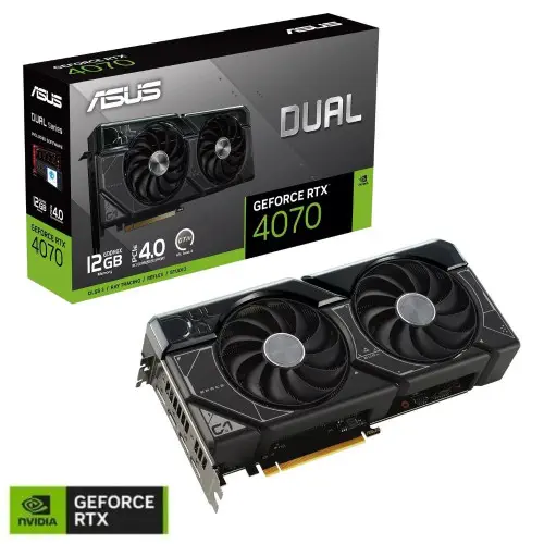 ASUS DUAL-RTX4070-12G Ekran Kartı