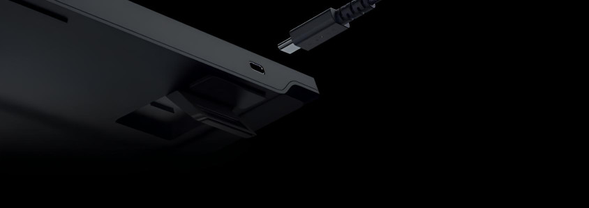 Razer DeathStalker V2  Low-Profile Red Switch ngilizce Mekanik Gaming  Klavye