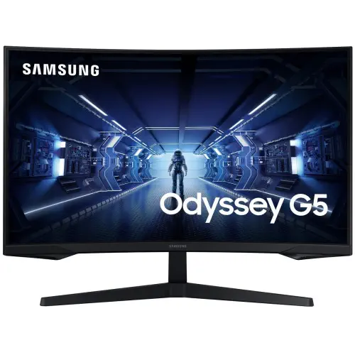Samsung Odyssey G5 LC27G55TQBUXUF QHD VA Curved Gaming Monitör